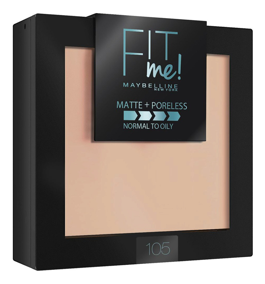 

Пудра для лица Fit Me 9г: 105 Натурально-бежевый, Пудра для лица Fit Me 9г