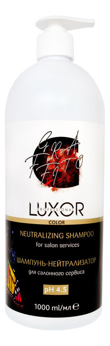 

Шампунь-нейтрализатор после окрашивания волос Luxor Color Shampoo-Neutralizer After Dyieng Ph 4,5 1000мл