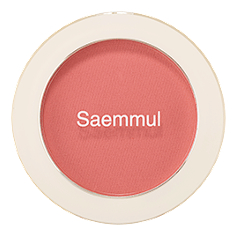 

Однотонные румяна Saemmul Single Blusher 5г: CR02 Baby Coral, Однотонные румяна Saemmul Single Blusher 5г