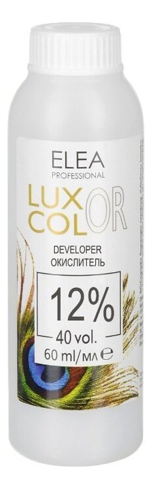 Окислитель для краски Luxor Color Developer 12%: Окислитель 60мл