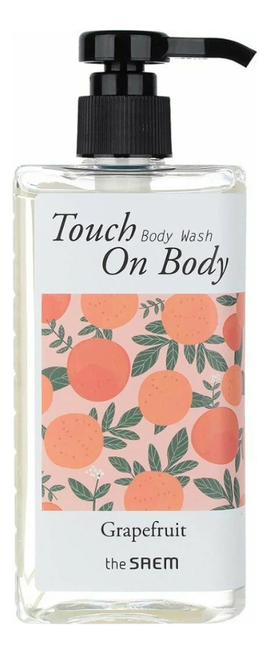 

Гель для душа Touch On Body Grapefruit Body Wash 300мл (грейпфрут)