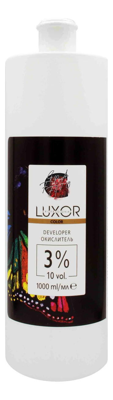 Окислитель для краски Luxor Color Developer 3%: Окислитель 1000мл