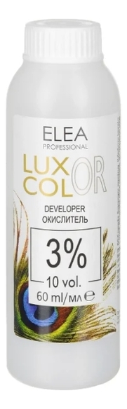 

Окислитель для краски Luxor Color Developer 3%: Окислитель 60мл, Окислитель для краски Luxor Color Developer 3%