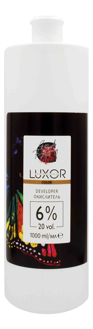 Окислитель для краски Luxor Color Developer 6%: Окислитель 1000мл