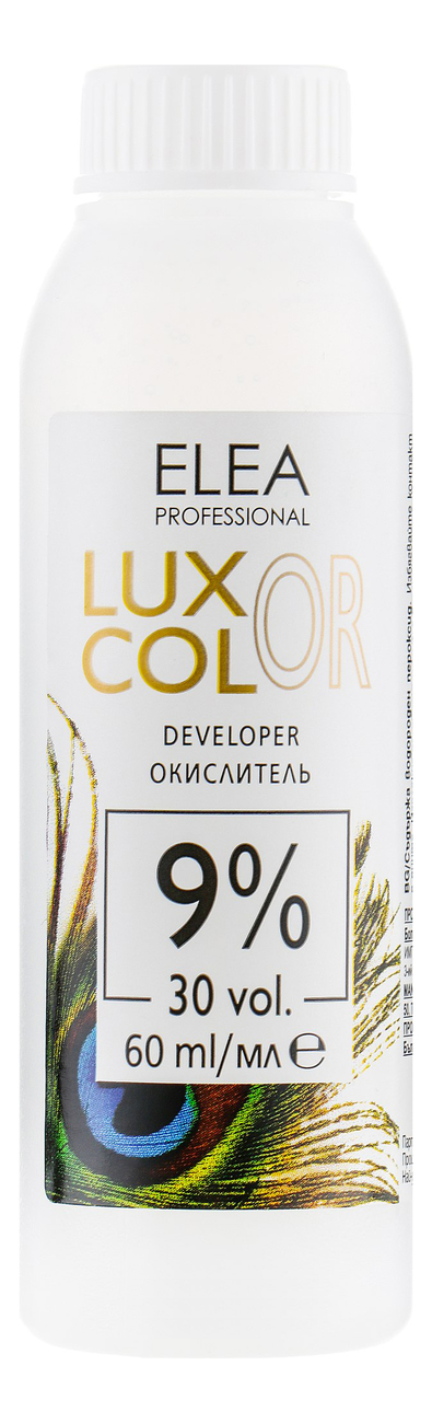 

Окислитель для краски Luxor Color Developer 9%: Окислитель 60мл, Окислитель для краски Luxor Color Developer 9%