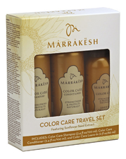 Marrakesh Набор для окрашенных волос Color Care Travel (шампунь 100мл + кондиционер 100мл + спрей-кондиционер 60мл)