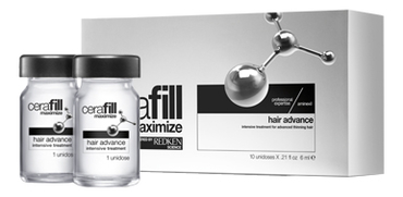 Интенсивный комплекс в ампулах против выпадения волос Cerafill Maximize Hair Advance 10*6мл