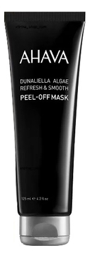 Маска-пленка для выравнивания тона кожи лица Dunaliella Algae Refresh Smoth Peel Off Mask 125мл