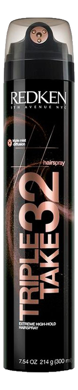 

Спрей для волос ультрасильной фиксации Triple Take 32 Hairspray 300мл