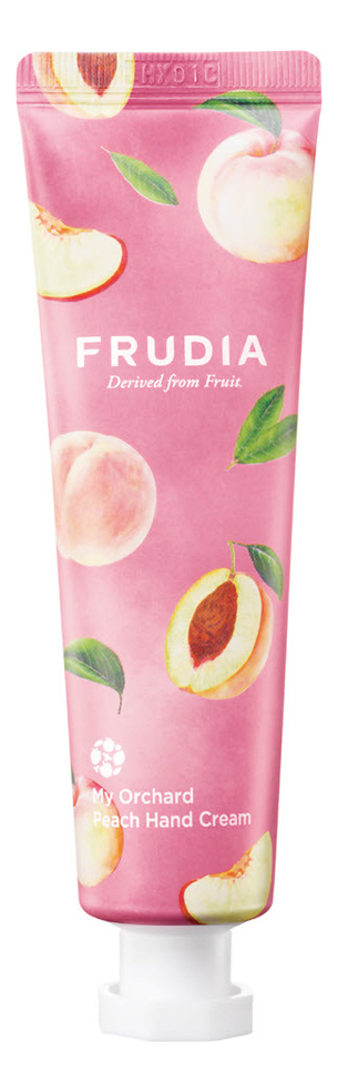 Крем для рук c экстрактом персика Squeeze Therapy My Orchard Peach Hand Cream 30г: Крем 30мл крем для рук c экстрактом лимона squeeze therapy my orchard citron hand cream 30г