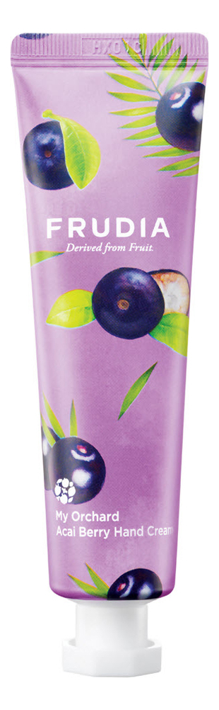 Крем для рук c экстрактом ягод асаи Squeeze Therapy My Orchard Acai Berry Hand Cream 30г: Крем 30мл крем для рук c экстрактом вишни squeeze therapy my orchard cherry hand cream 30г крем 30мл