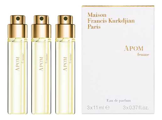 

Apom Pour Femme: парфюмерная вода 3*11мл, Apom Pour Femme