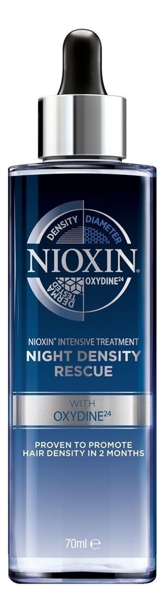 

Ночная сыворотка для волос 3D Intensive Care Night Density Rescue 70мл