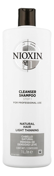 Очищающий шампунь для волос 3D Care System Cleanser Shampoo 1