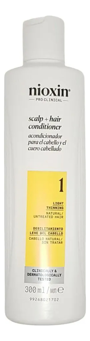 Увлажняющий кондиционер для волос 3D Care System Scalp Revitaliser Conditioner 1: Кондиционер 300мл