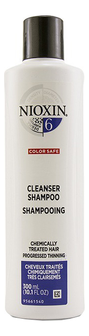 

Очищающий шампунь для волос 3D Care System Cleanser Shampoo 6: Шампунь 300мл, Очищающий шампунь для волос 3D Care System Cleanser Shampoo 6