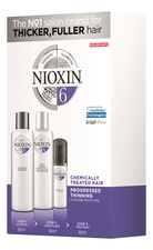 NIOXIN Набор Hair System 6 Noticeably Thinning (шампунь д/волос Cleanser Shampoo 150мл + кондиционер д/волос Scalp Revitaliser Conditioner 150мл + маска д/волос Scalp Treatment 40мл)