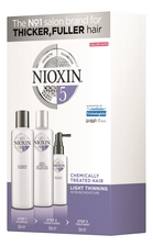 NIOXIN Набор Hair System 5 Normal To Thin-Looking (шампунь д/волос Cleanser Shampoo 150мл + кондиционер д/волос Scalp Revitaliser Conditioner 150мл + маска д/волос Scalp Treatment 50мл)