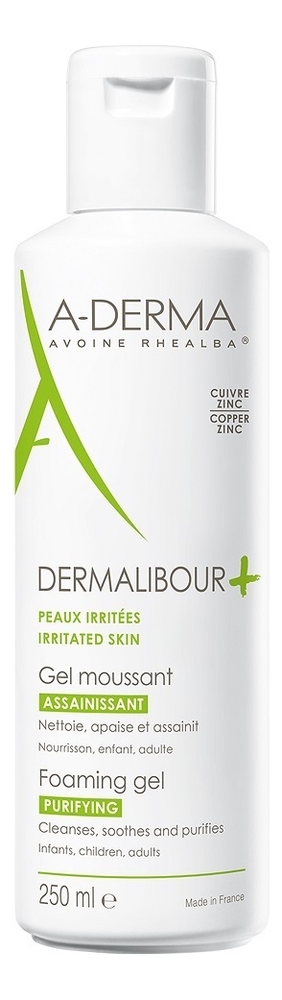 

Гель очищающий для лица и тела Dermalibour + Gel Moussant 250мл