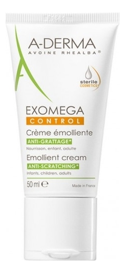 

Смягчающий крем для лица и тела Exomega Control Creme Emolliente: Крем 50мл, Смягчающий крем для лица и тела Exomega Control Creme Emolliente