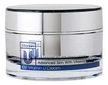 CUSKIN Антивозрастной крем с витамином U и пептидами Advanced Skin Whith Vitamin U Soluties 50мл