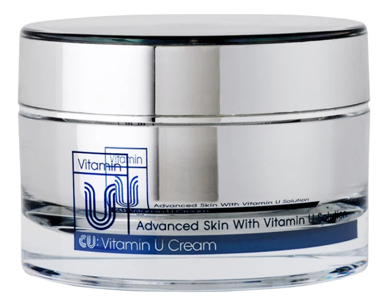 Антивозрастной крем с витамином U и пептидами Advanced Skin Whith Vitamin U Soluties 50мл icon skin омолаживающий лифтинг крем для глаз с пептидами и фитостволовыми клетками contour intense 15