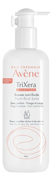 Питательный бальзам для тела Trixera Nutrition Nutri-Fluid Balm: Бальзам 400мл avene trixera nutri fluid cleansing gel 500ml