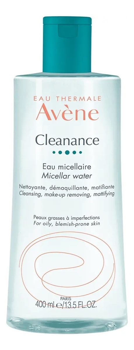 Мицеллярная вода для лица Cleanance Micellar Water: Вода 400мл