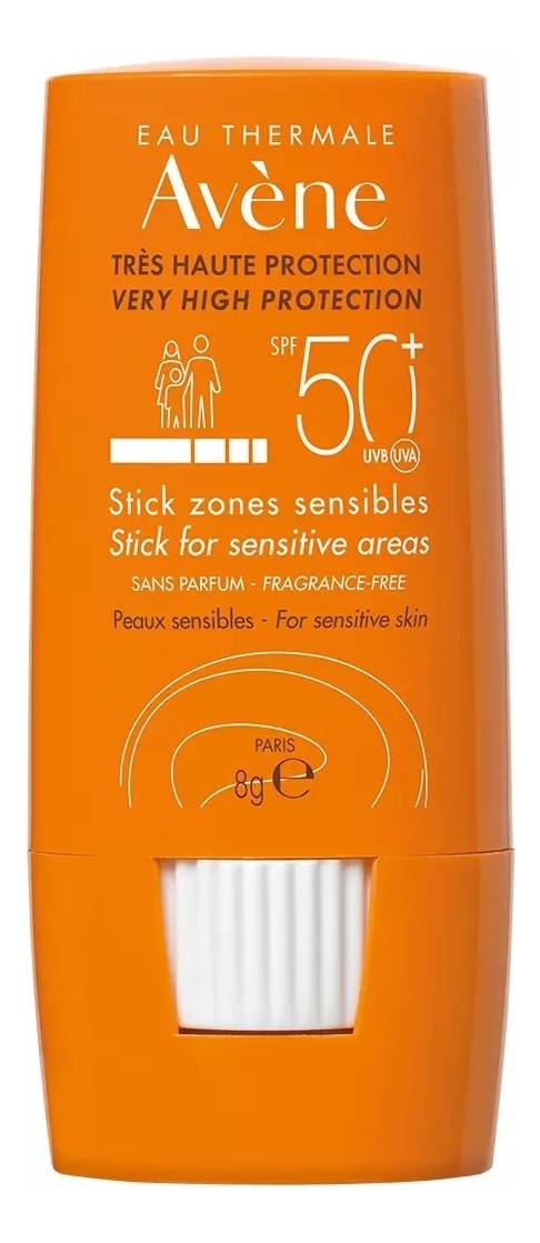 

Солнцезащитный стик для чувствительных зон Tres Haute Protection Stick Sones Sensibles SPF50+ 8г
