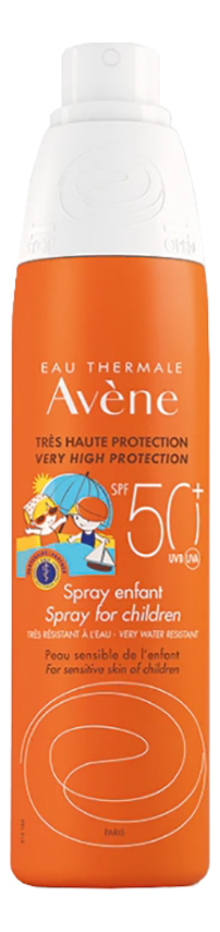 Солнцезащитный спрей для тела Peaux Sensibles Tres Haute Protection SPF50 200мл от Randewoo