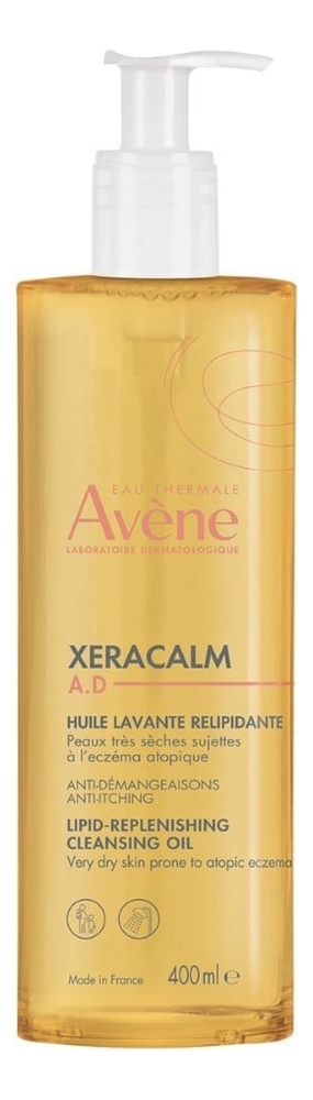 Масло для душа липидовосполняющее XeraCalm A.D. Lipid-Replenishing Cleansing Oil 400мл от Randewoo