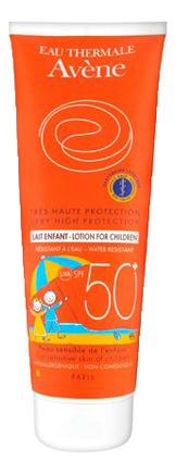 

Солнцезащитное молочко для тела Peaux Sensibles Tres Haute Protection Lait Enefant SPF50+ 250мл