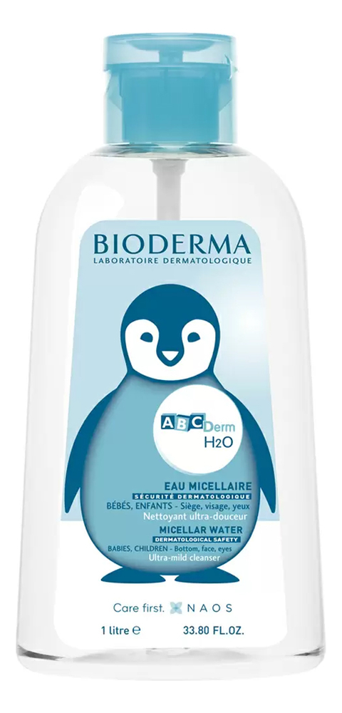 

Мицеллярная вода для тела ABCDerm H2O Miccelle Solution 1000мл