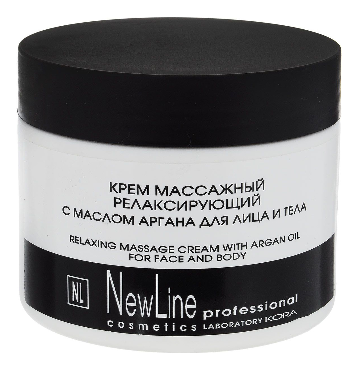 Крем массажный для лица и тела с маслом арганы Relaxing Massage Cream With Argan Oil For Face And Body 300мл