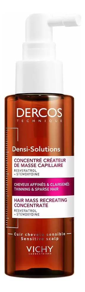 цена Сыворотка для роста истонченных и редеющих волос Dercos Densi-Solution 100мл