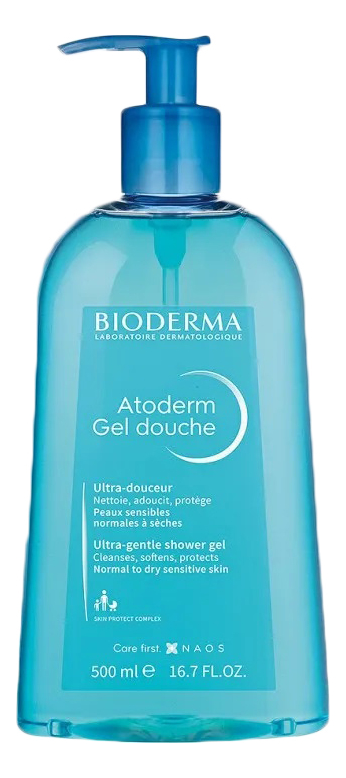 Купить Гель для душа Atoderm Gel Douche Gentle Shower: Гель 500мл, Bioderma