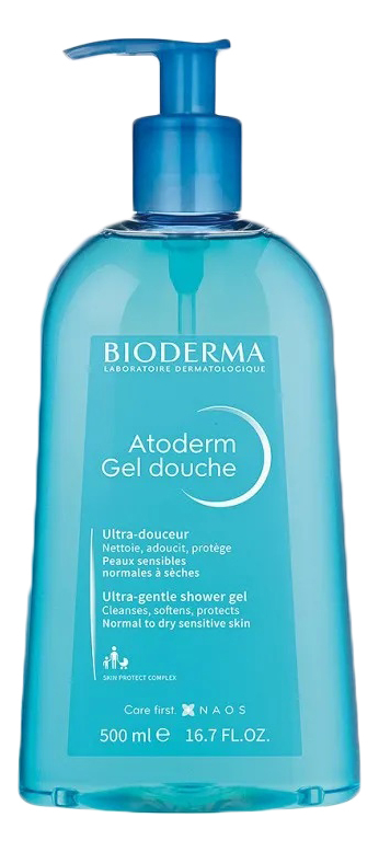 

Гель для душа Atoderm Gel Douche Gentle Shower: Гель 500мл, Гель для душа Atoderm Gel Douche Gentle Shower