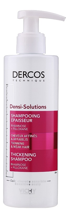 

Уплотняющий шампунь для истонченных и ослабленных волос Dercos Densi-Solutions 250мл