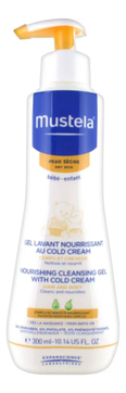 Гель с кольд-кремом для детей Gel Lavant Nourrissant Au Cold Cream 300мл