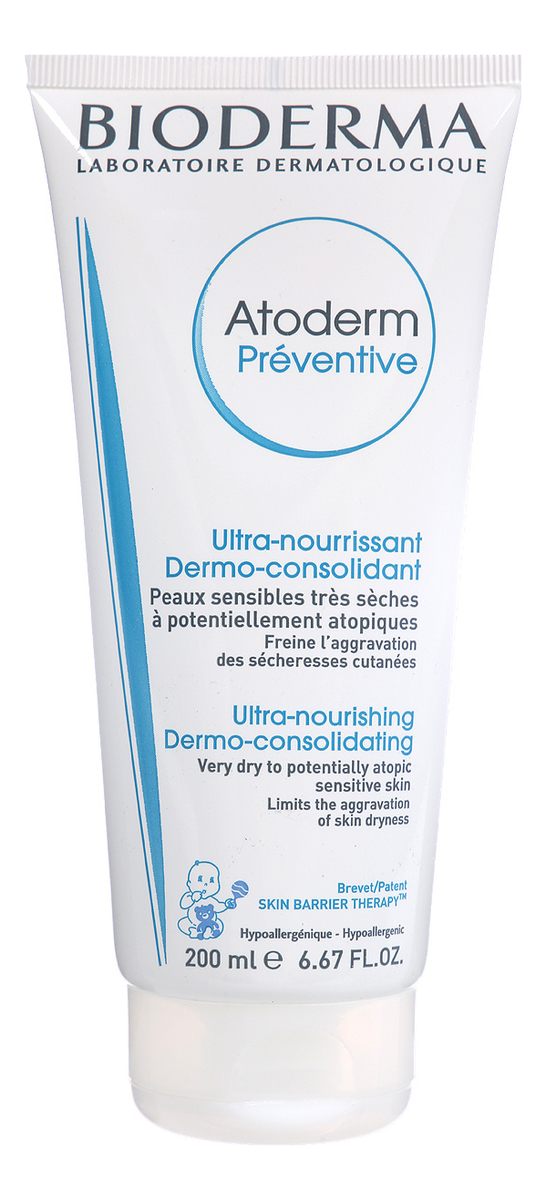 

Крем для лица и тела Atoderm Preventive Nourishing Cream Dermo-Consolidating 200мл