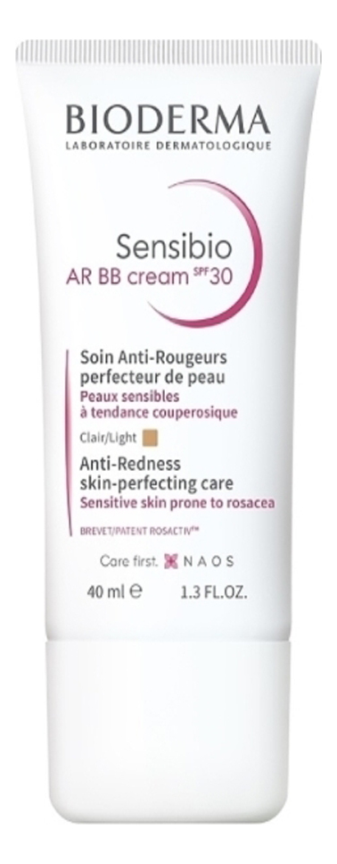 BB крем для лица Sensibio AR Cream Anti-Redness Skin-Perfecting Care 40мл