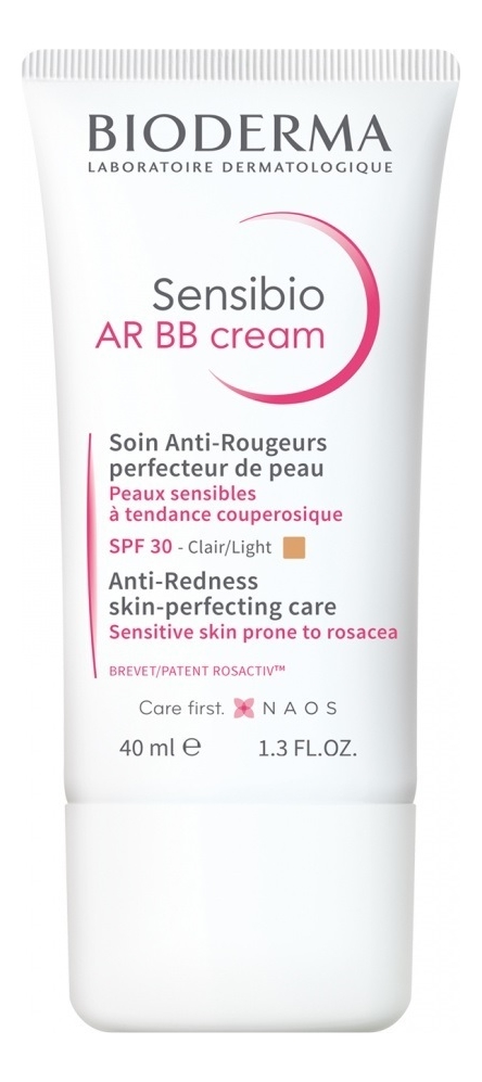 BB крем для лица Sensibio AR Cream Anti-Redness Skin-Perfecting Care 40мл