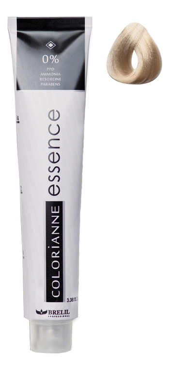 

Краска для волос без аммиака Colorianne Essence 100мл: 10.10 Ультра светлый пепельный блонд, Краска для волос без аммиака Colorianne Essence 100мл