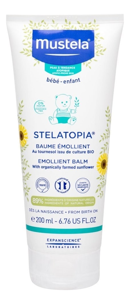 

Смягчающий бальзам для детей Bebe Stelatopia Baume Emollient 200мл