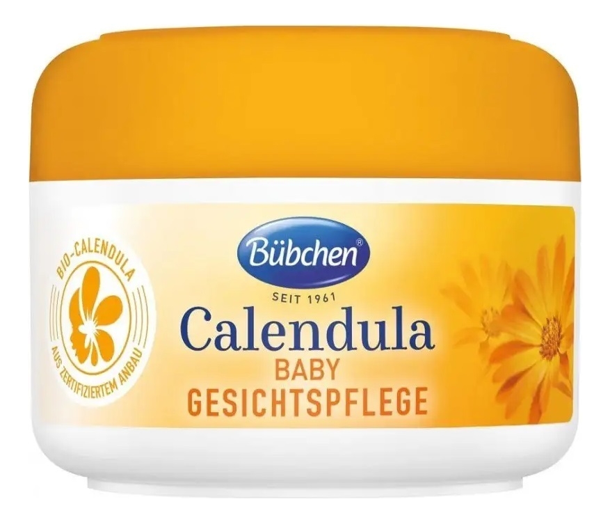 Детский крем для лица с экстрактом календулы Calendula Gesichtspflege Creme 75мл