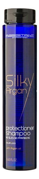 

Бессульфатный шампунь для волос с маслом арганы Silky Argan Protectioner Shampoo 250мл