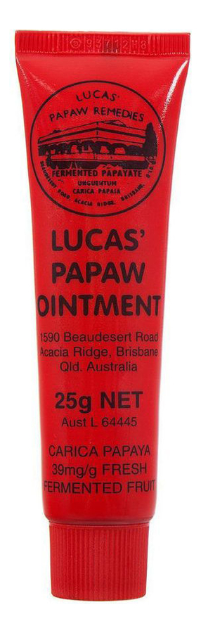 Бальзам для губ Ointment 25г lucas papaw ointment 200g