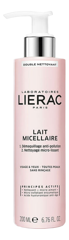 

Мицеллярное молочко для лица Lait Micellaire 200мл