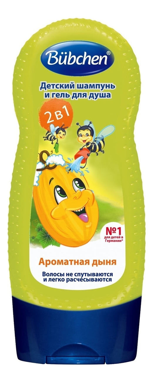 Детский шампунь-гель для волос и тела Ароматная дыня Shampoo &amp; Shower 230мл от Randewoo