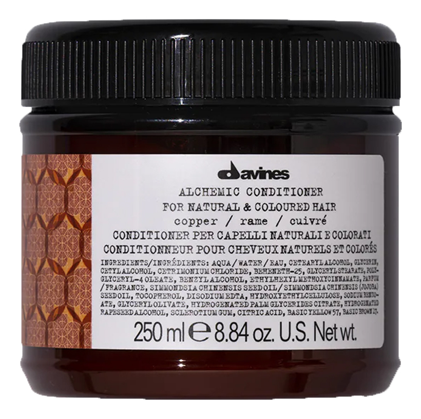 Кондиционер для волос Alchemic Conditioner For Natural And Coloured Hair (copper) 250мл davines кондиционер для волос медный conditioner for natural and coloured hair copper 250 мл davines alchemic